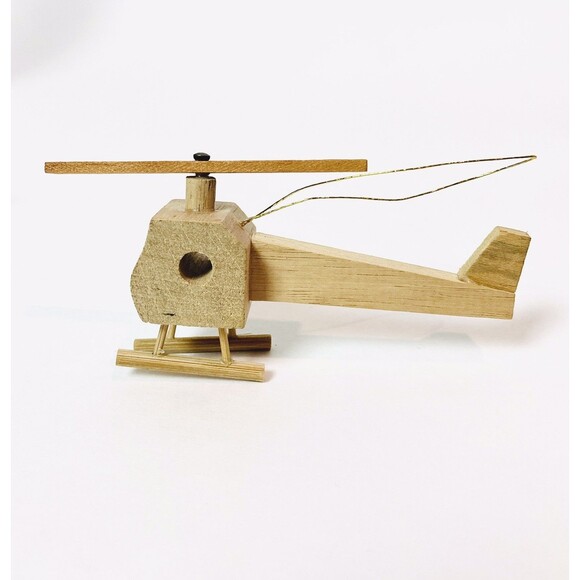 Vintage Wooden Girls at Play Christmas Ornaments Car Rocking Chair See Saw Lot - Picture 7 of 12